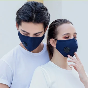 

Anti-haze Dust Mouth Mask Washable Reusable Black Face Cover Wind Proof mascarillas masque PM2.5 Activated Carbon Respirator