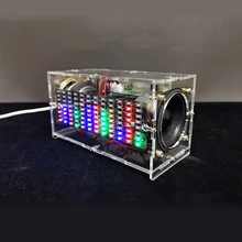 

12 Channels LED Flashing Music Spectrum Analyzer DIY Kit Bluetooth Audio Speaker 2*3W 4ohm Mini Power Amplifier Remote Control
