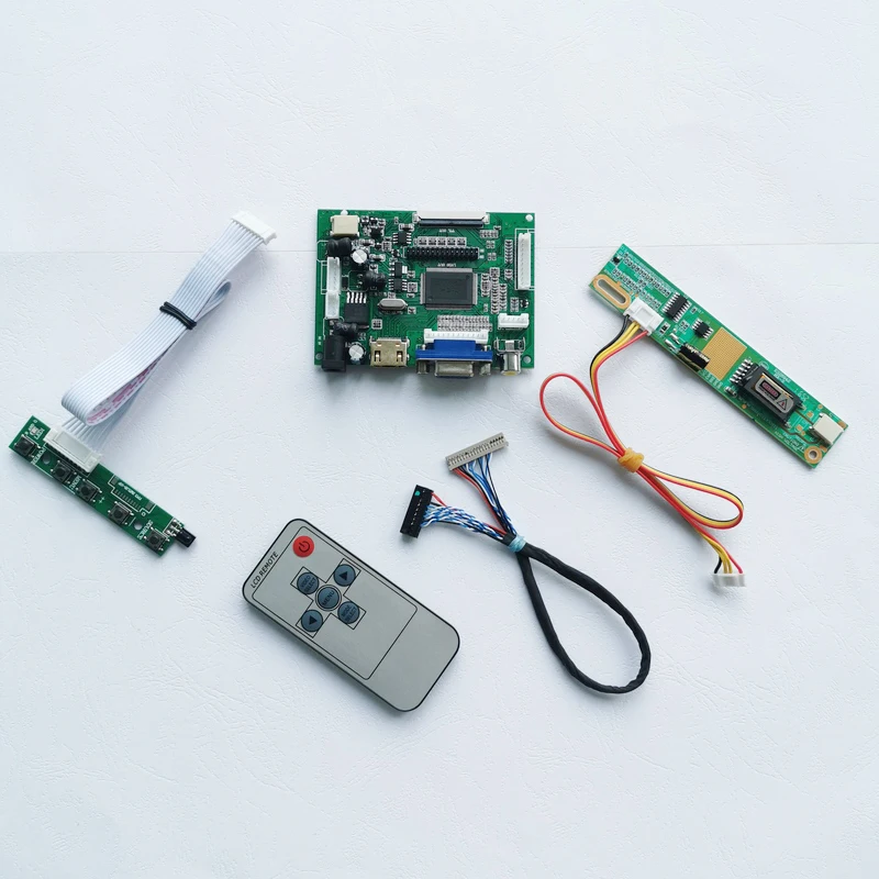 Для LT121S1/LT121SS/LT121SU 2AV+ HDMI+ VGA 1CCFL 800*600 Панель для ноутбука ПК LVDS 20Pin 12," ЖК-дисплей Контроллер привод плата комплект