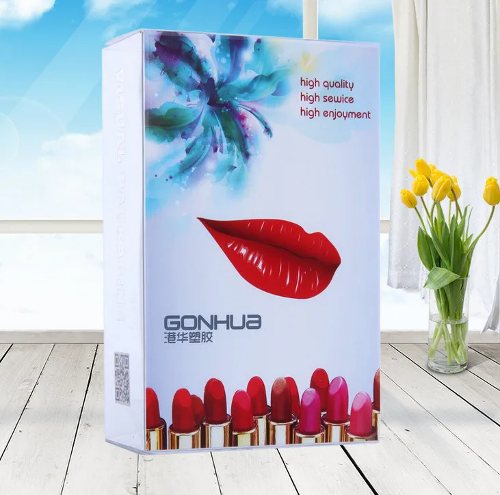 Cosmetic paper packaging Promotional sale cosmetic lip gloss design boxes ---DH11717 | Дом и сад