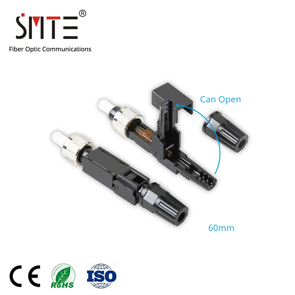 

FTTH pre-embedded FC quick connector fiber optic cold junction fiber optic quick connector carrier grade