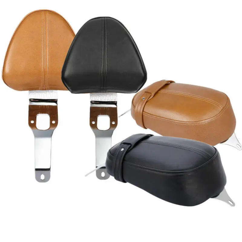 

Motorcycle Driver Backrest Support Leather W/Pad For Indian Scout 2015-2018 Sixty 2016-2018