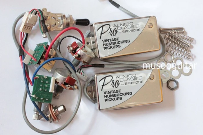 Пикапы Epi proalnico N и B с профессиональными кастрюлями жгута проводов/w 3 ходовые