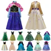 Anna Elsa Dresses for Girls Halloween Carnival Costume Christmas Children Princess Clothing Snow White Wedding Evening Dress ► Photo 1/6