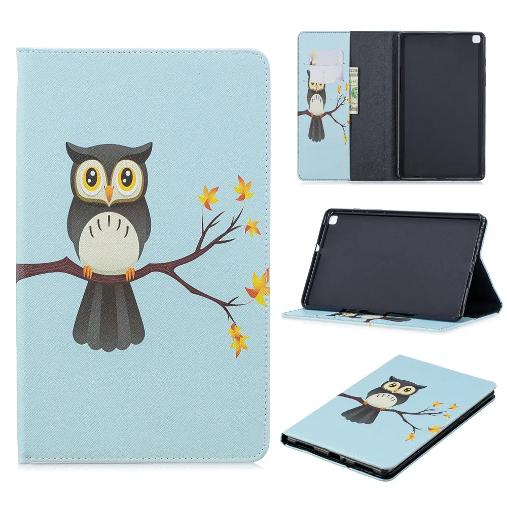 Чехол Coque для Samsung Galaxy Tab A 8,0 SM-T290 SM-T295 планшет Funda Capa подставка чехол для Galaxy Tab A 8,0 T290 T297 T295 Чехлы+ пленка+ ручка