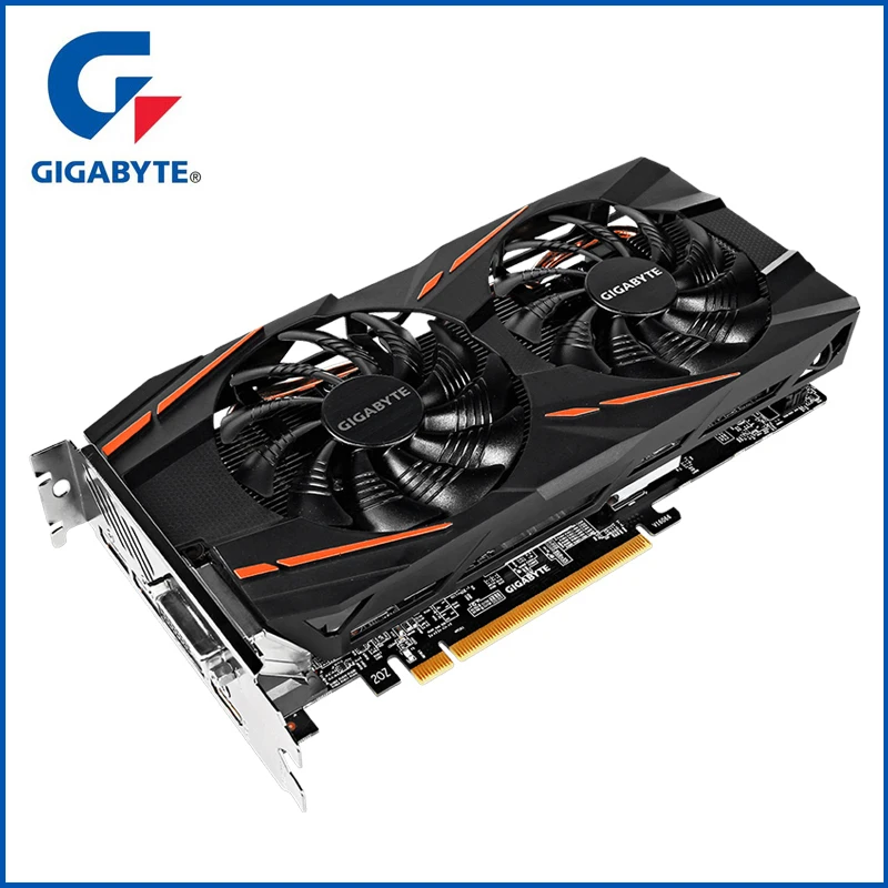 

Gigabyte graphics card Radeon RX580 8G rx 580 Powered by Radeon Intuitive AORUS Graphics AMD PC Graphic card Engine 256 Bit 8GB