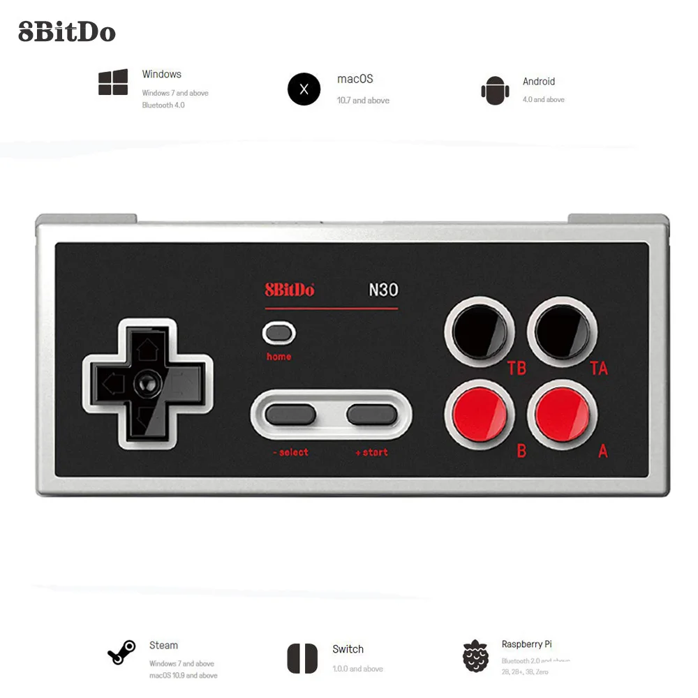 8bitdo N30 Windows переключатель контроллер Bluetooth геймпад джойстик для Nintendo Switch NES Android macOS