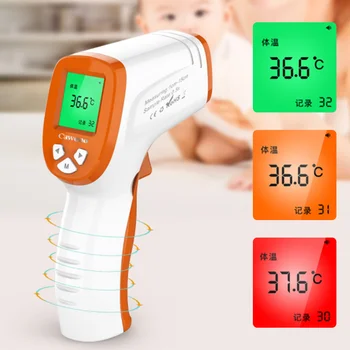 

Handheld Electronic Thermometer LCD Forehead Temp Gun Non-contact Infrared Digital Temperature Meter For Household Measuring