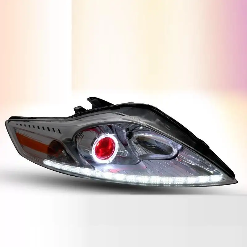 Внешний стиль Luces Para Авто Лампа Cob Led Drl дневные ходовые фары автомобильные в сборе