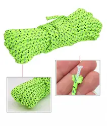 10M Camping Tent Canopy Rope Polyester Reflective Camping Tent Fixing Rope 4Mm Outdoor Camping Tent Rope Accessories