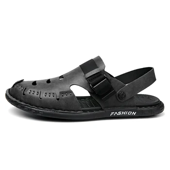 

sandals-men for genuine ete sandale en zandalias vietnam couro beach gladiators man masculino masculina verano shoes cuero piel