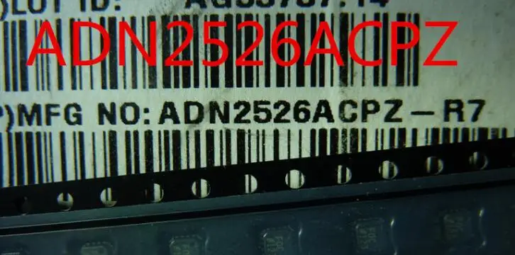 ADN2526ACPZ ADN2526ACPZ AD6657BBCZ MRF24WG0MA-I/RM 5CEFA4U19I7N 2SC2510A ADS6149IRGZT - Цвет: ADN2526ACPZ