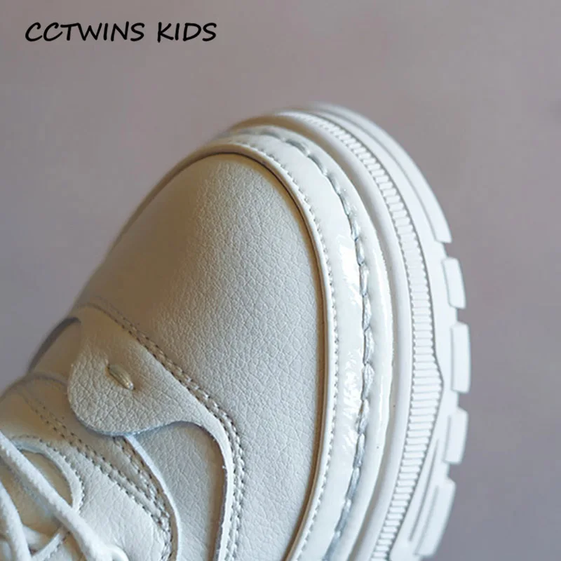 CCTWINS/детская обувь; коллекция года; Осенняя детская кожаная обувь из искусственной кожи; Модные Ботинки martin; Брендовые ботильоны для маленьких мальчиков; для девочек; MB047
