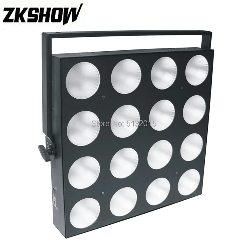 2 шт./лот 16*30 Вт COB LED матрица RGB 3в1 DMX для диско DJ вечерние бар ночного клуба