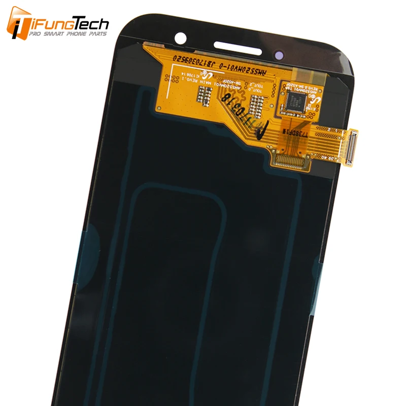 ЖК-для Samsung Galaxy A5 a520f SM-A520F A520 ЖК-дисплей с сенсорным экраном дигитайзер стекло в сборе с рамкой