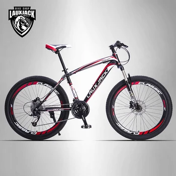 

LAUXJACK Mountain Bike Steel Frame 24 Speed Shimano 26" Wheel MTB