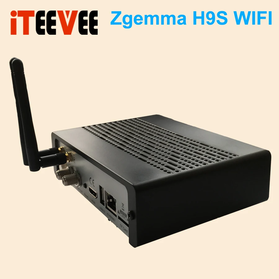 ZGEMMA H9S bulit in 300M wifi DVB-S2X мультистрим 4K UHD спутниковый ресивер Поддержка промежуточного оборудования Сталкер 1 шт