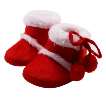 

Winter Newborn Girls Boots Baby Casual Shoes For Girls First Walkers Infant Cute Non-slip Soft Sole Shoe 0-18M