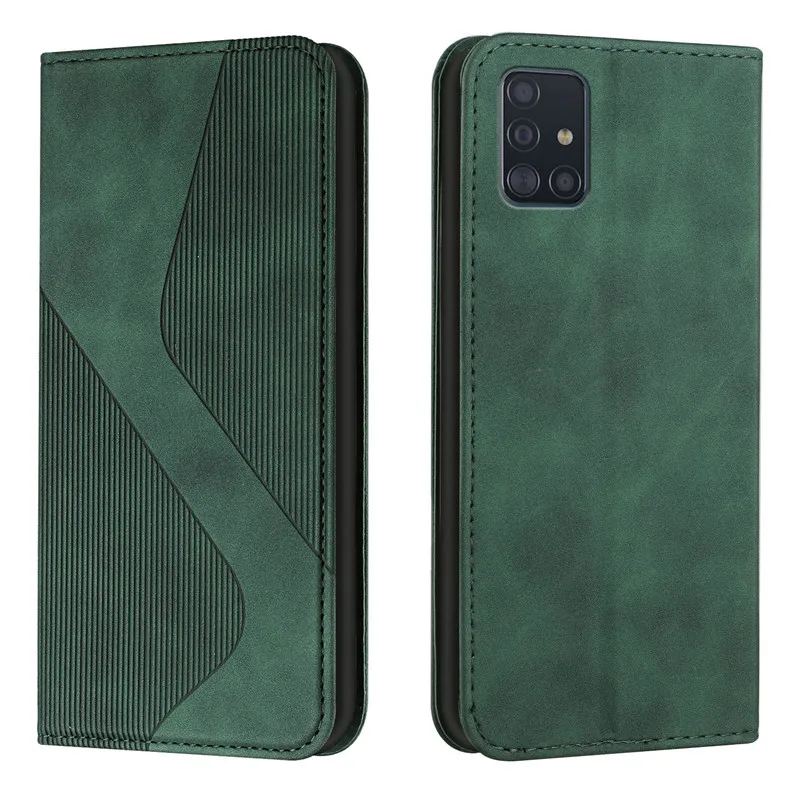 Magnetic Leather Book Case For Samsung Galaxy A51 A515F 4G Wallet