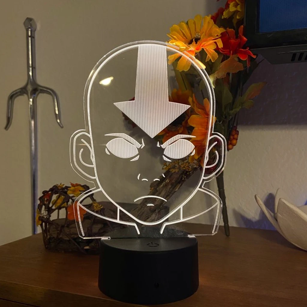 Avatar The Last Airbender акриловый светодиодный ночсветильник для детей декор детской