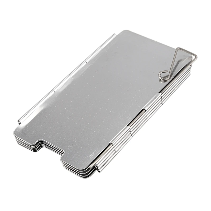Горячее предложение-9 тарелок, складная плита для приготовления пищи на открытом воздухе, для кемпинга, газовая плита, ветровая защита, ветровое стекло