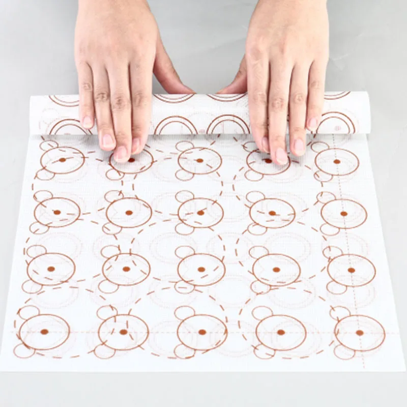 

16.5*11.6 inch Double Sides Silicone Macaron Baking Mat Sheet Nonstick Cookie Sheet Silicone Liner Mat Sheets