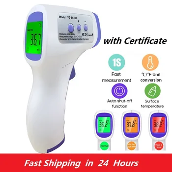 

Non-contact Thermometer Infrared IR temperature Meter Digital Temperature Gun LCD Display termometro for Kids Adults