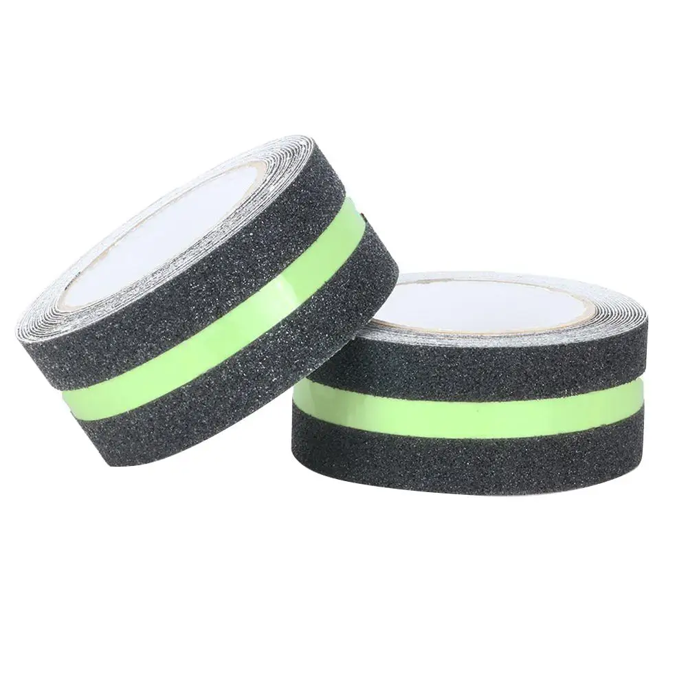 

5m Luminous Tape Adhesive PVC Anti-slip Sticker Fluorescent Frosting Stair Sticker Glow In The Dark Safety Stage Home Decor