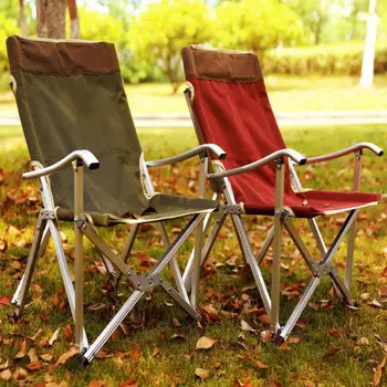 

Outdoor Folding Chair Aluminum Alloy Portable Ultra-light Lifting Chair Backrest Multifunctional Line-up Sketch Mazar Bench Fish