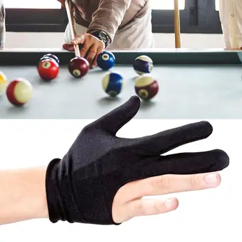 

Left Hand 3-Finger Glove Billiard Gloves Yo-Yo Gloves Training Sport Finger Protection Safeguard Practical High Quality