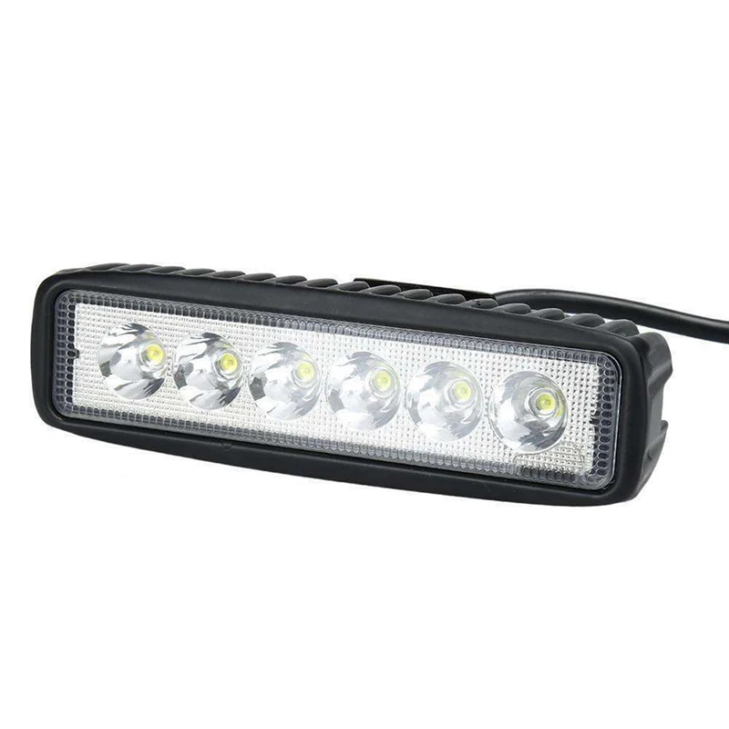 18w DRL LED 스팟 플러드 라이트 작업등, 6000k Led 작업등, 4WD UTE SUV 트럭, 1 개