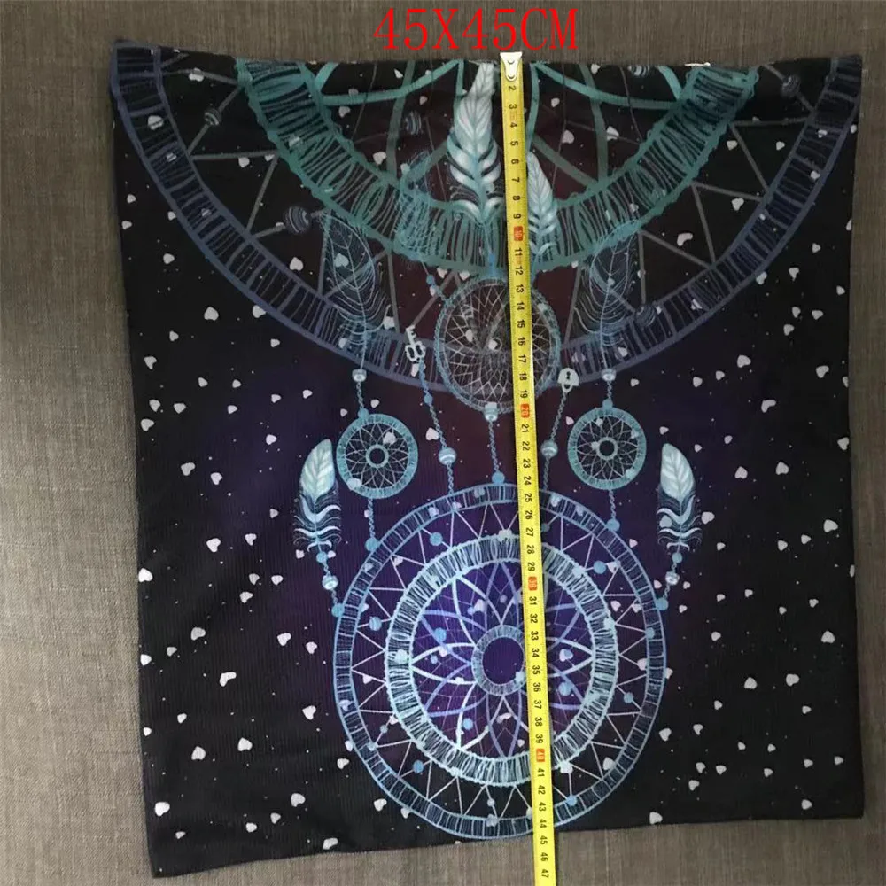 Fashion Cushion Covers 45*45cm Pillow Coussin Sofa Vintage Skull Pillowcase Geometric Nordic
