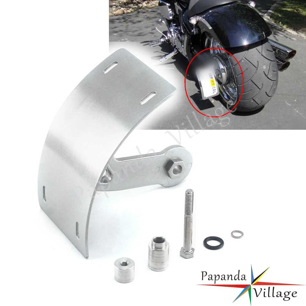 Motor Swingarm Side Mount Curve License Plate Bracket for 20062013