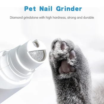 

Electric Rechargeable Pet Nail Grooming Trimmer Dog Pet Nail Grinder Clipper for Dog Cat Pet Paws