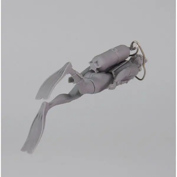 1/35 масштаб каучуковая фигурка Строительный набор Diver