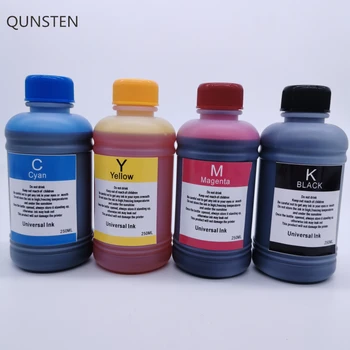 

250ML Universal Refill Dye Ink Kit For Epson Canon HP Brother Lexmark Samsung Dell Inkjet Printer BK C M Y
