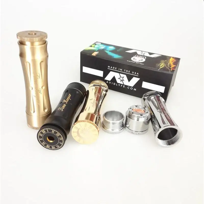 

Newest Timekeeper V2 Vape Mechanical Mod 18650 Battery Electronic Cigarette Pen Time Keeper V2 Mech Mod Drop Shipping 510 Thread