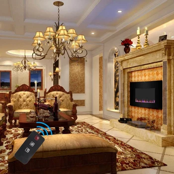 

SF301-35 35inch 1400W Cambrio Wall Hanging Fireplace with Small Remote Control Single Color Fake Wood Heating Wire Home TP899