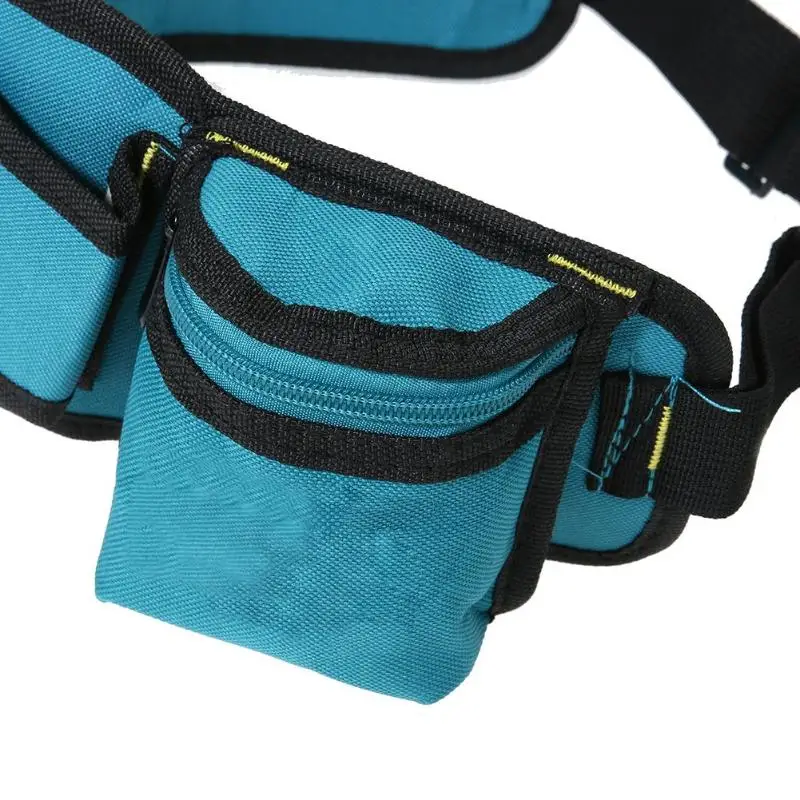 Carpenter Rig Hammer Tool Bag Waist Pockets Electrician Tool Pouch Holder Pack Men Multi-Pockets Tool Belt Bag Utility Pouch