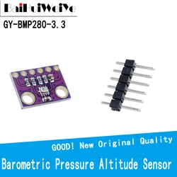 Capteur d'altitude de pression barométrique numérique, Module atmosphérique de haute précision pour arduino 3.3, I2C/SPI BMP280 GY BMP180 3.3, 5 pièces 