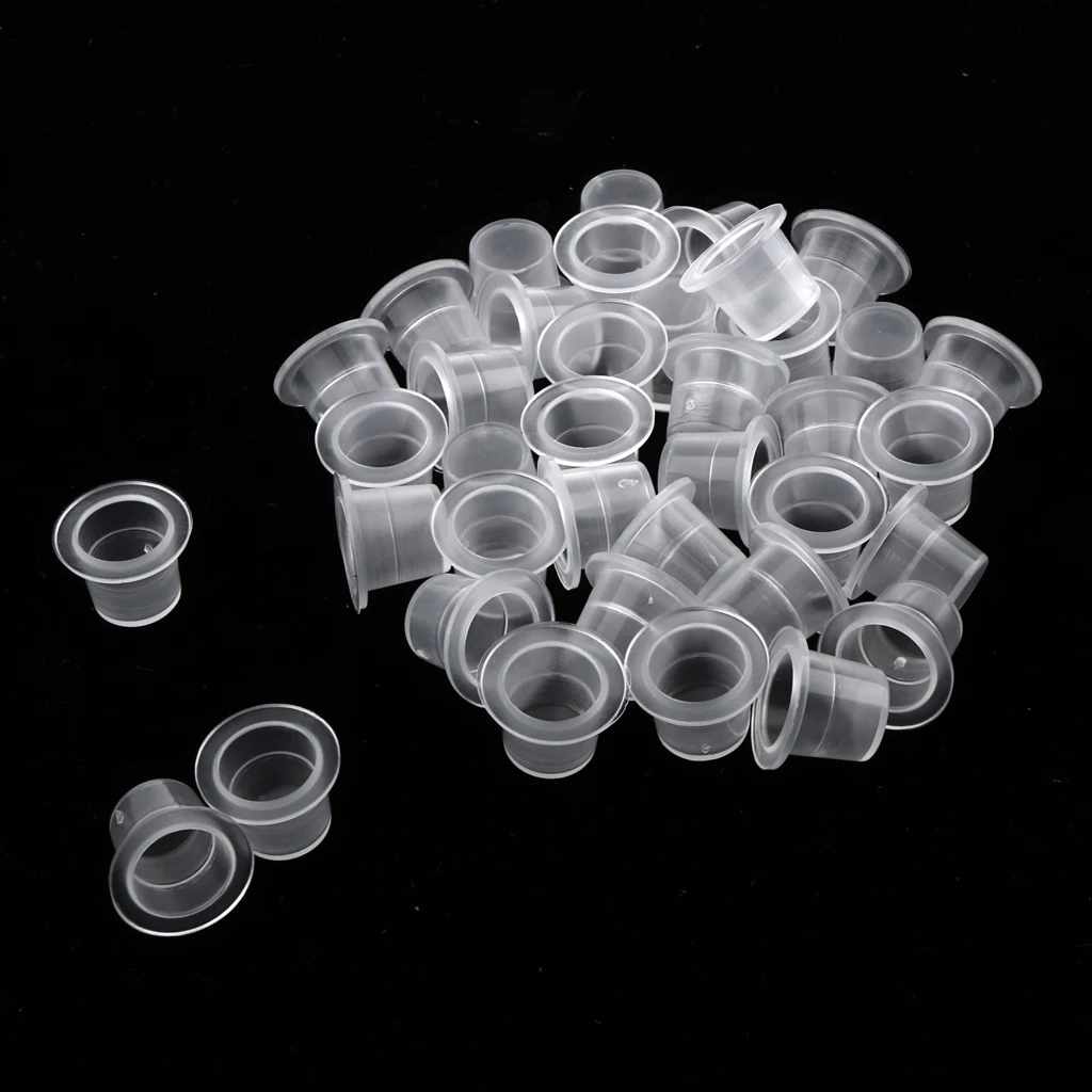 Pigment Cups for Microblading For Tattoo Supplies, 100Pcs/Bag