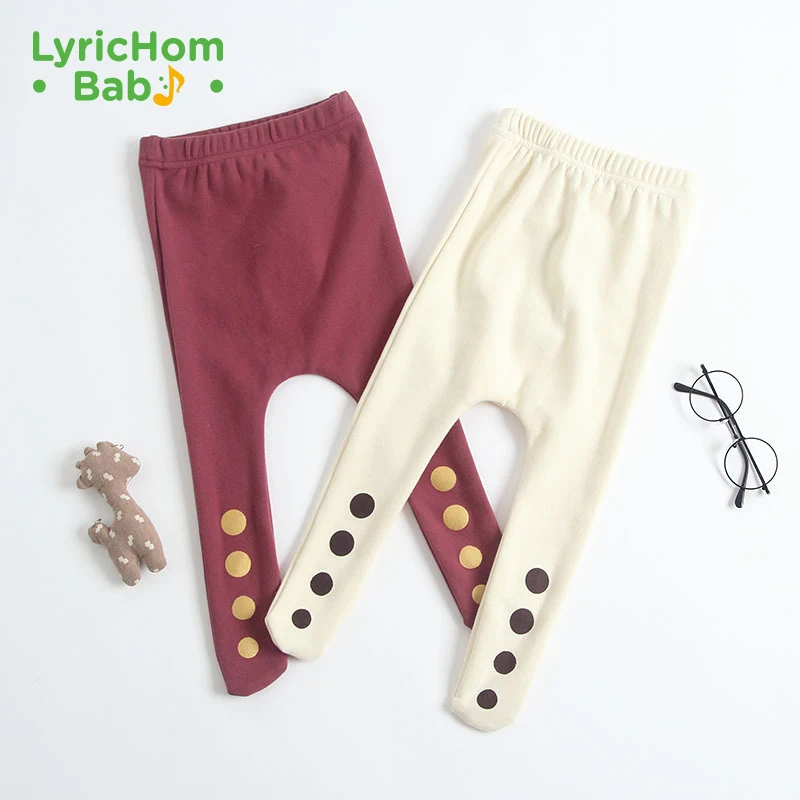 

LyricHom Baby Cotton Baby Girl Pants Baby Pantyhose High Waist Pants Newborn Spring Autumn Baby Leggings Infant Trousers