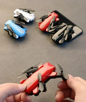 

1PCS Mini Foldabe RC Drone Remote Control Folding Mini Drone without photography version