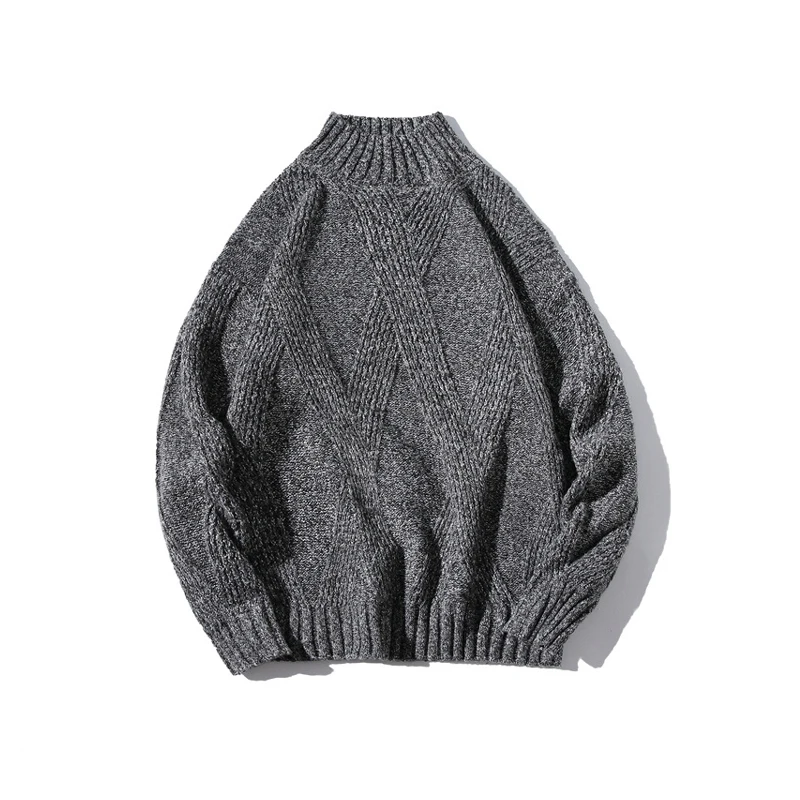 Warm Turtleneck Sweater Men New Autumn Winter Retro Argle Solid Pullovers and Jumpers Men's Sweater Casual Loose Sweater Men 5XL Warm Turtleneck Sweater Men New Autumn Winter Retro Argle Solid Pullovers and Jumpers Men's Sweater Casual Loose Sweater Men 5XL