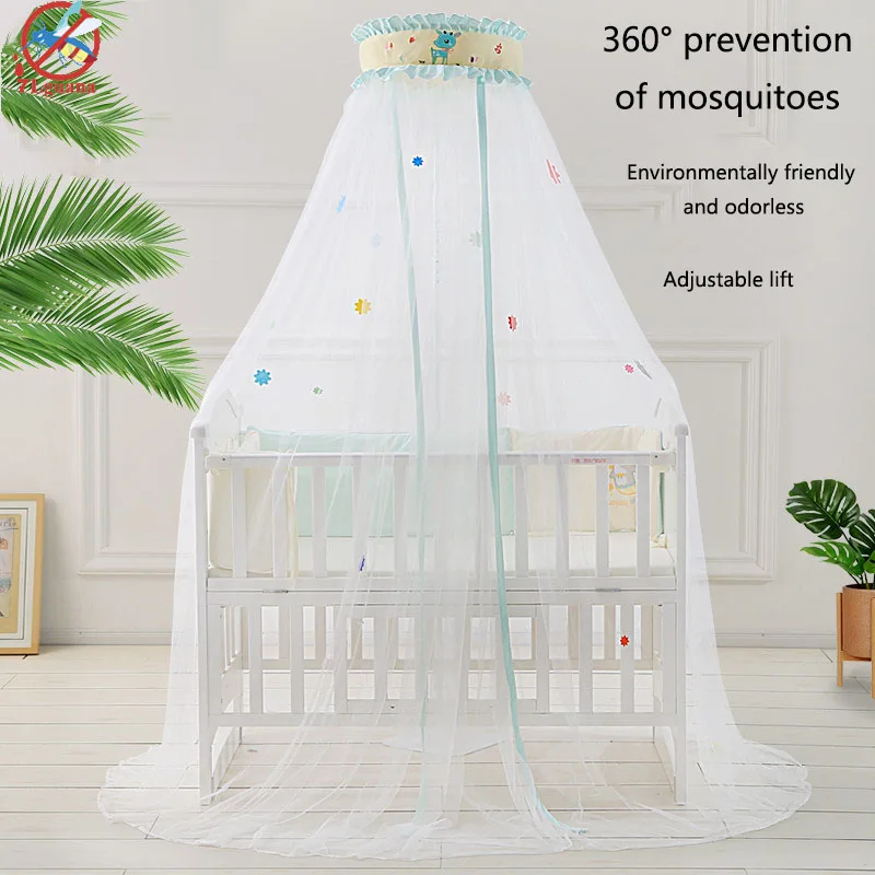 7Lguana Baby Mosquito Net Mesh Dome Bedroom Curtain Nets Newborn Infants Portable Canopy Kids