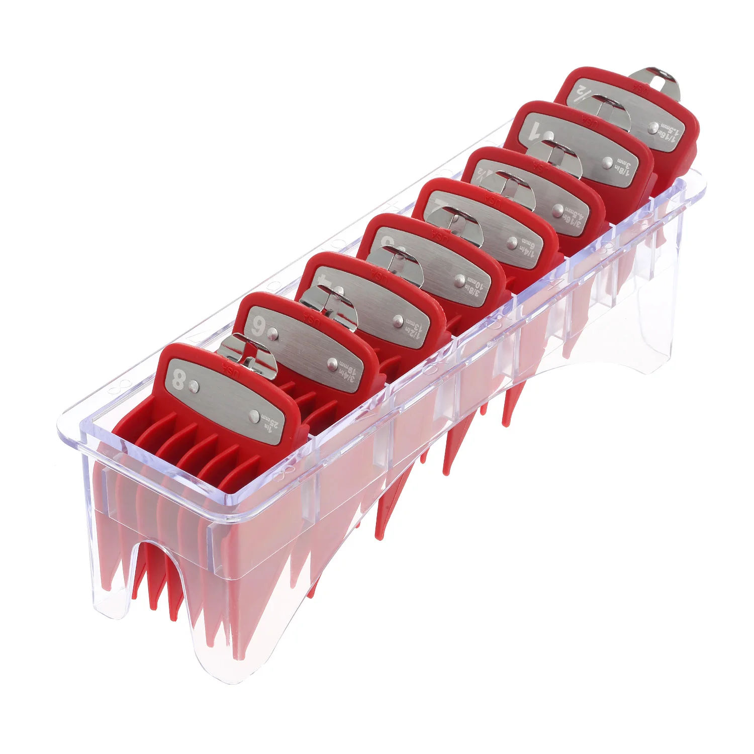 Rectangular Plastic Blade Organizer for 8 Blades Storage Case Rack