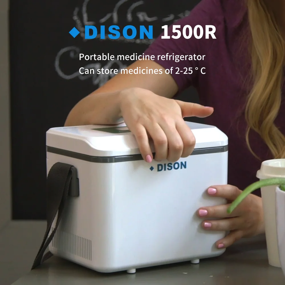 

DISON Di Sheng insulin refrigerated box portable rechargeable mobile phone remote refrigeration medicine portable small refriger