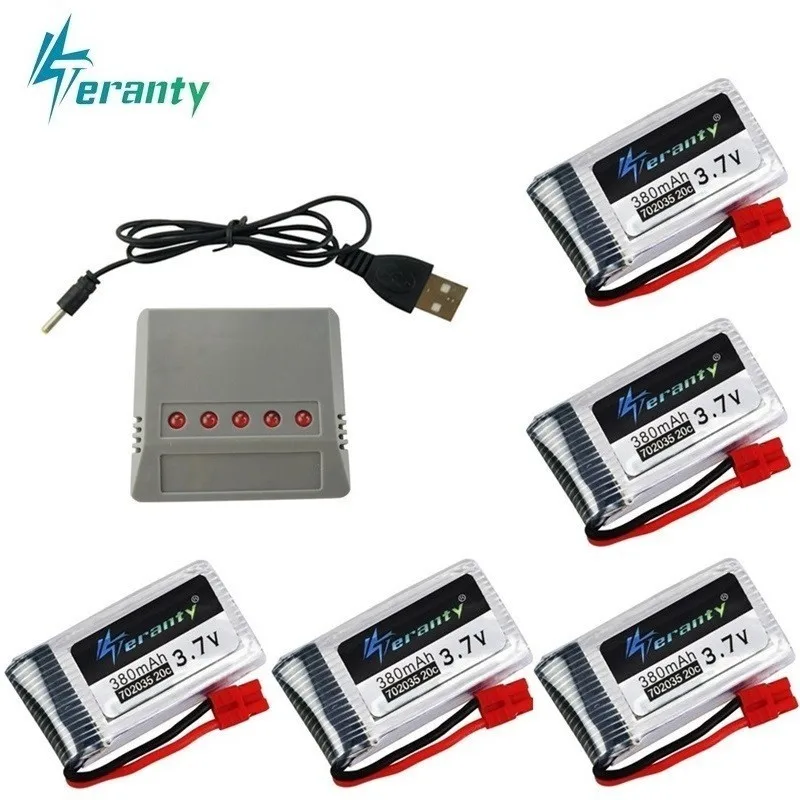 

3.7V 400mah Lipo Battery + charger For SYMA X15 X5A-1 X15C X15W RC Drone Helicopter Spare Parts 3.7v Rechargeable battery 702035