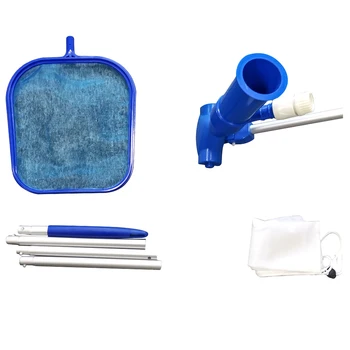 

Swimming Pool Vacuum Jet Cleaning Tool Pool Dredger Pond Dredge Leaves Rake Net Pool Cleaning Tool Filter Mesh