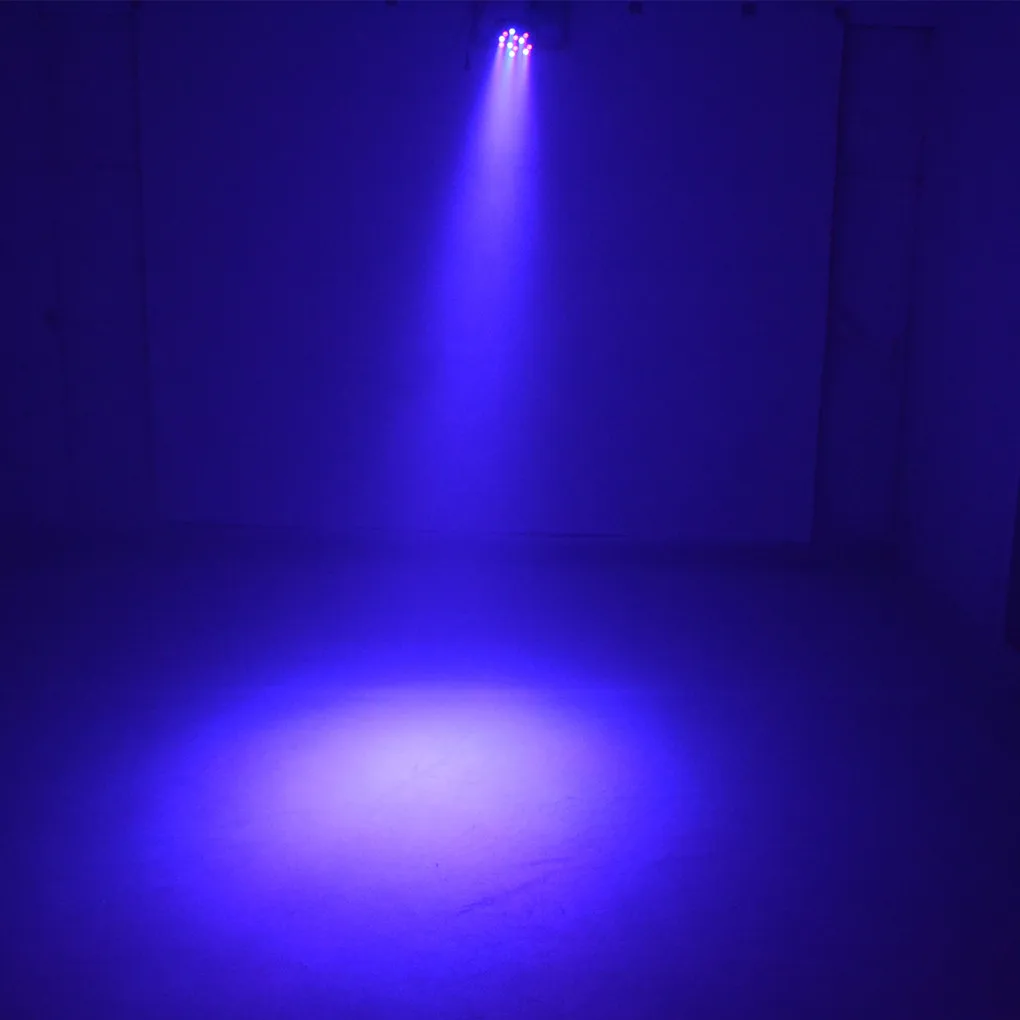 Миниатюрная Светодиодная лампа PAR AUCD 36 Вт светильник с активацией звуком DMX RGB